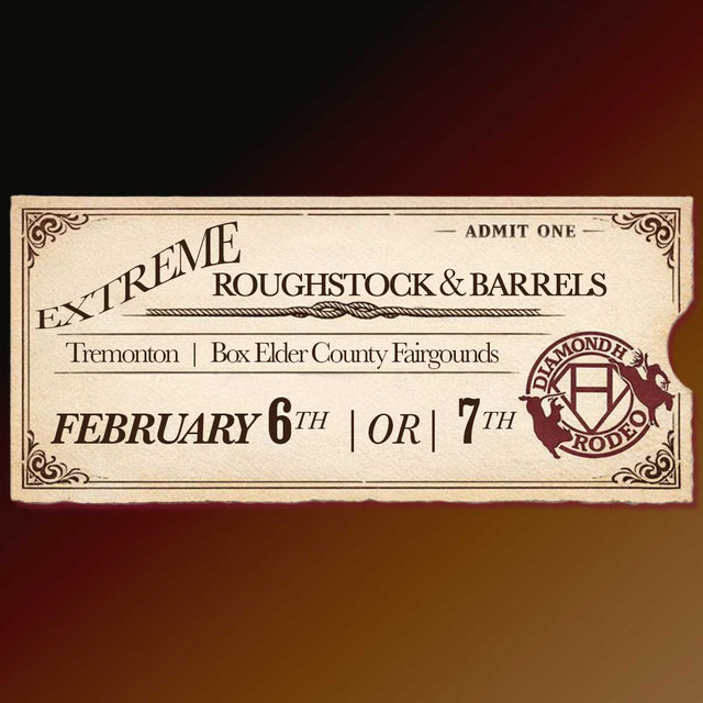 February 6th or 7th (Friday OR Saturday) Western White Out Rodeo Tickets